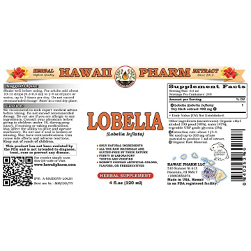 Organic Lobelia Liquid Extract for Holistic Wellness