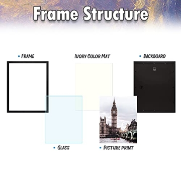 AUEAR 16x20 Frames Set of 6 for Home Decor