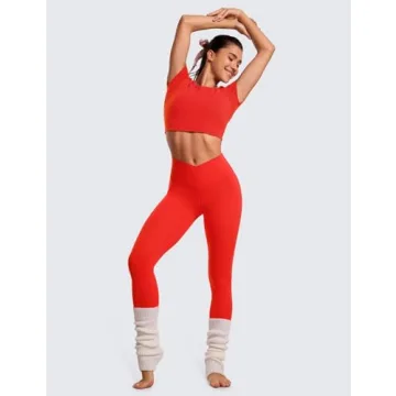 CRZ YOGA Butterluxe Cross Waist Leggings - High Waisted