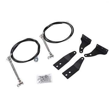 Adjustable Limb Riser Kit for 2018-2024 Jeep Wrangler JL JLU Gladiator JT Through the Jungle Protector Obstacle Eliminate Rope (1pair)