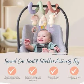 Itzy Ritzy Spiral Activity Toy for Stroller and Car Seat