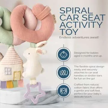 Itzy Ritzy Spiral Activity Toy for Stroller and Car Seat