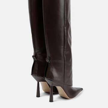 Stylish Vertundy Women's Fold Over Knee High Boots