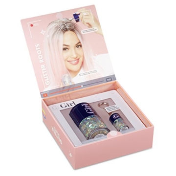 Glitter Roots Rainbow Party Hair Gel for Sparkling Styles