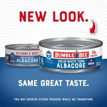 Bumble Bee Solid White Albacore Tuna - Wild Caught, 29g Protein