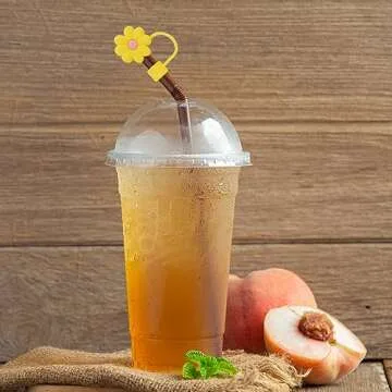 Silicone Straw Covers for Stanley Tumblers - Cute Cap Accessories Compatible with 30 & 40oz Cups (6 PCS10MM New Straw Toppers)