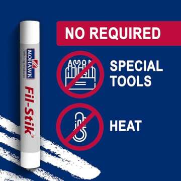 Mohawk Fil-Stik Wax Putty Stick, White ‎M230-0202, 1 Count