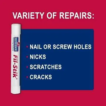 Effortless Wood Repair with Mohawk Fil-Stik Wax Putty Stick