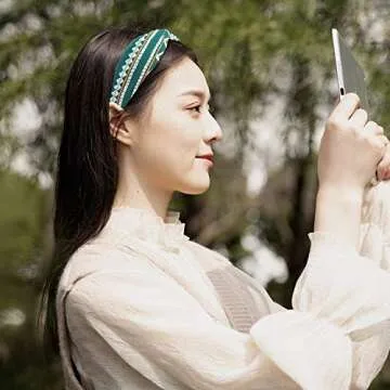 EAONE 16 Pcs Boho Headbands for Women, Fashion Headbands Floral Bandeau Head bands Retro Elastic Hair Bands Criss Cross Twisted Head Wrap Gifts for Women, Mom On Christmas/Birthday