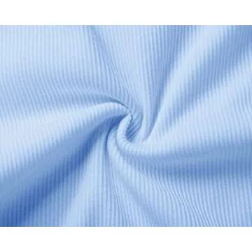 Afibi Women Essential Ribbed Long Sleeve Top in Light Blue