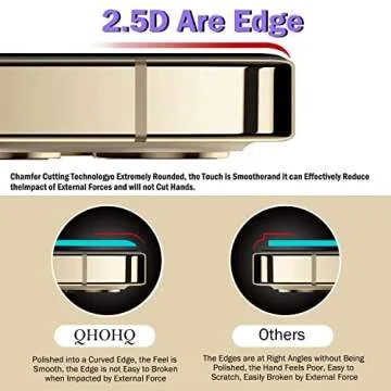 QHOHQ iPhone 14 Pro Screen & Lens Protectors - Ultra HD