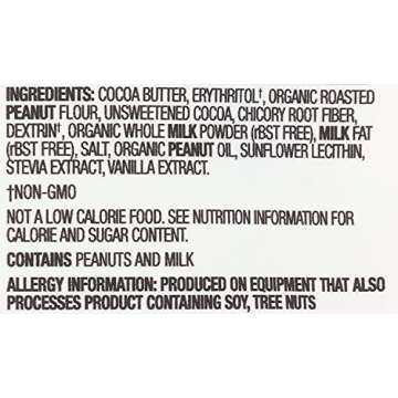 Lilys Chocolate, Peanut Butter Cup Milk Chocolate Style, 3.2 Ounce - pack of 2