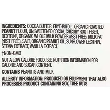 Lilys Chocolate, Peanut Butter Cup Milk Chocolate Style, 3.2 Ounce - pack of 2