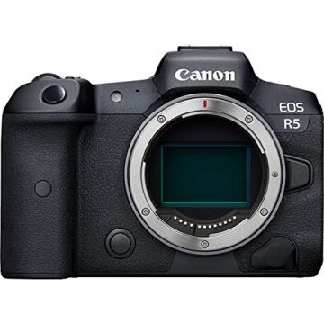 Canon EOS R5 Mirrorless Camera, 8K Video, 45MP Full-Frame Sensor, DIGIC X Processor, Dual Pixel AF
