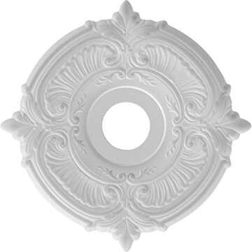 Stylish Ekena Millwork CMP16AT Ceiling Medallion for Any Home