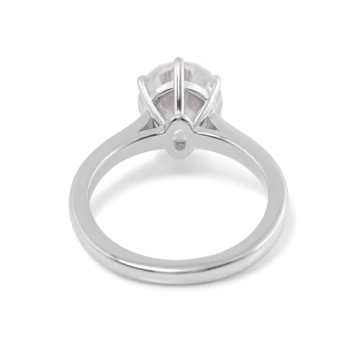 Elegant Platinum Promise Ring with Custom Engraving
