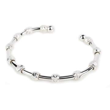 Golf Goddess Stroke/Score Counter Bracelet - Silver Heart Bead