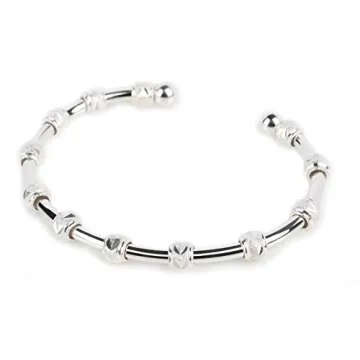 Golf Goddess Stroke/Score Counter Bracelet - Silver Heart Bead