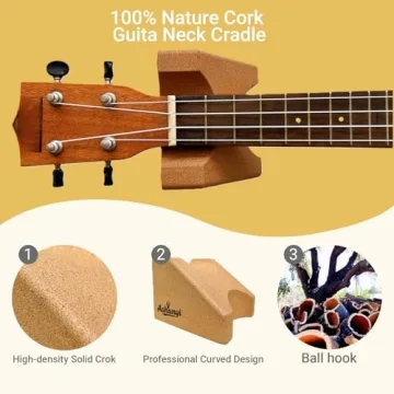 Ashanyi Guitar Neck Rest for Secure Instrument Care