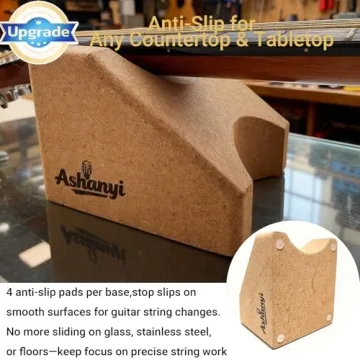 Ashanyi Guitar Neck Rest for Secure Instrument Care