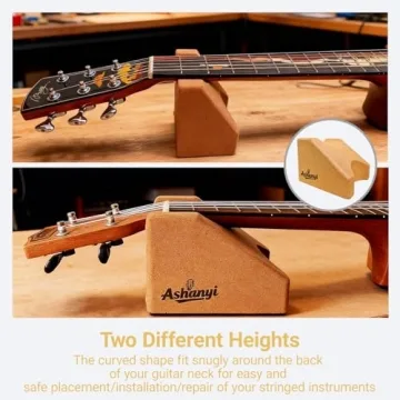 Ashanyi Guitar Neck Rest for Secure Instrument Care