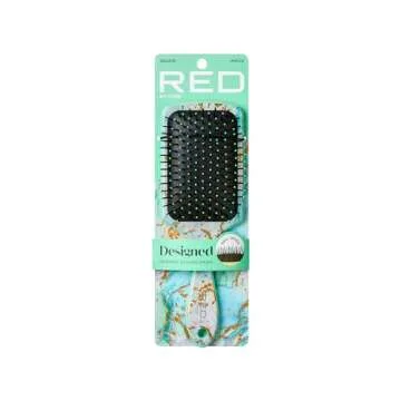 Red by Kiss Designed Brush, Easy Hair Detangling & Styling, Scalp Massage & Smoothing Hairbrush, Com...