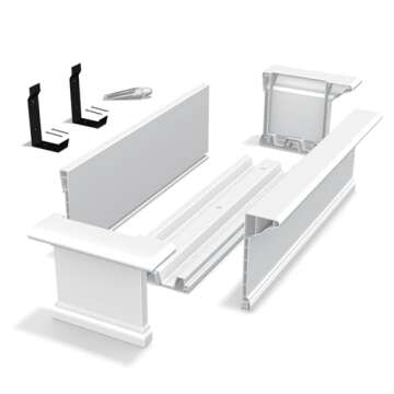 Mayne 4826-W Yorkshire Window Box, 6-Foot, White