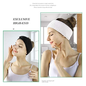 LADES Spa Facial Headband for Women Adjustable Soft & Comfortable