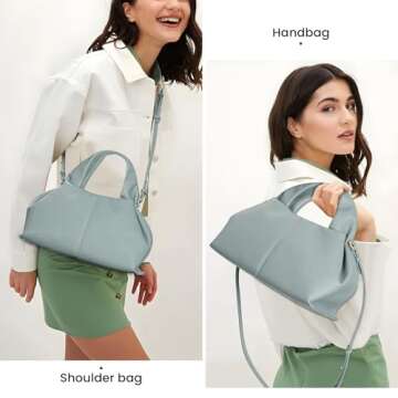 JQWYGB Cloud Pouch Dumpling Clutch Purse – Stylish & Versatile Tote Bag