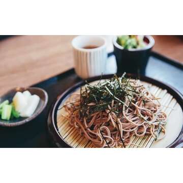 Sukina Japanese Buckwheat Noodle, Soba Noodle, 3LB