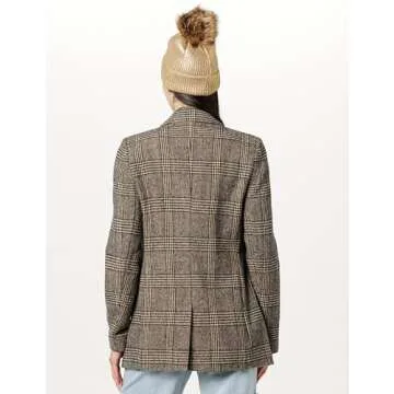 Stylish Gold Faux Fur Pom Pom Beanie for Women