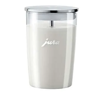 Jura Glass Milk Container - Perfect for Coffee Lovers