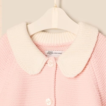 Toddler Peter Pan Collar Sweater Jacket - Sofia Grainge