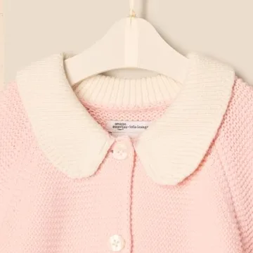 Toddler Peter Pan Collar Sweater Jacket - Sofia Grainge