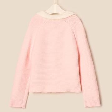 Toddler Peter Pan Collar Sweater Jacket - Sofia Grainge