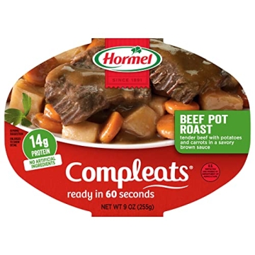HORMEL COMPLEATS Delicious Beef Pot Roast Microwave Tray - 6 Pack