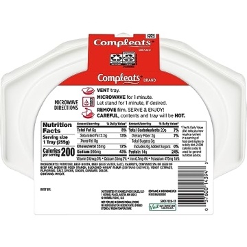 HORMEL COMPLEATS Beef Pot Roast Microwave Meal, 9 oz, 6 Pack