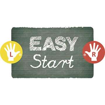 STABILO Handwriting Pencil EASYergo 1.4 - Right Handed - Violet/Neon Yellow