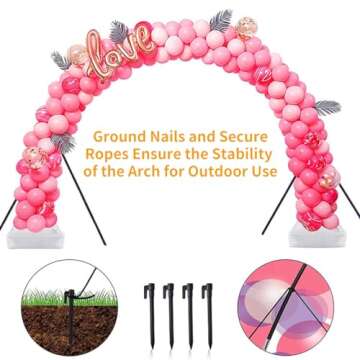 Holicolor Balloon Arch Kit for Stunning Events