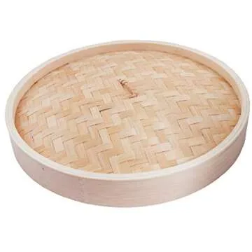 8" Bamboo Steamer Set Sunrise Kitchen Supply