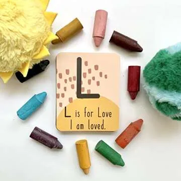 Alphabet Affirmation Flashcards for Kids A-Z Educational Tool