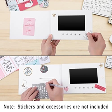 Custom Video Greeting Card with 7-Inch IPS Display