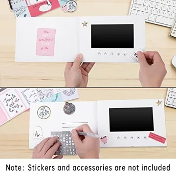 Custom Video Greeting Card with 7-Inch IPS Display