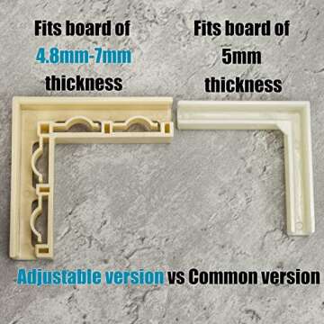 Adjustable Backdrop Board Bracket Clips for Photographers