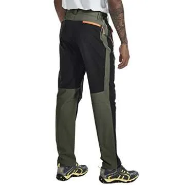 TBMPOY Men's Quick-Dry Hiking Cargo Pants for Outdoor