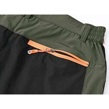 TBMPOY Men's Quick-Dry Hiking Cargo Pants for Outdoor