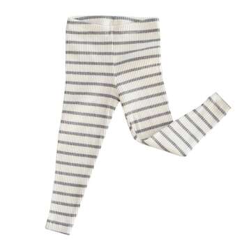 AVAUMA Baby Boys Girls Pajama Set 6M-7T Kids Cute Toddler Snug fit Pjs Cotton Sleepwear (Stripe_Gray Small)