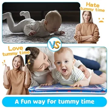 Yeeeasy Tummy Time Water Mat for Babies