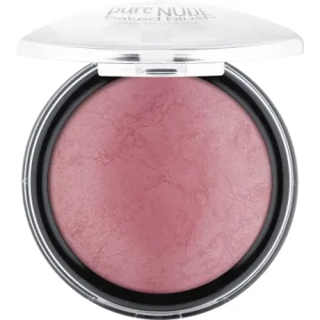 Essence Pure Nude Baked Blush | Highly Pigmented Baked Texture for a Bright, Healthy Glow | Availabl...