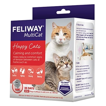 FELIWAY MultiCat Calming Pheromone Diffuser Starter Kit